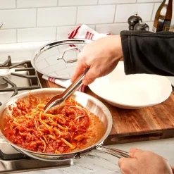 All-Clad Cook Tongs | Stainless Steel Metal Tongs |