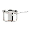All-Clad Copper Core 5-Ply 4 Quart Saucepan | 4 QT Pan |