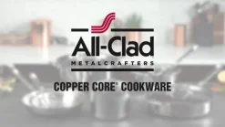 All-Clad Copper Core 5-Ply 4 Quart Saucepan | 4 QT Pan |