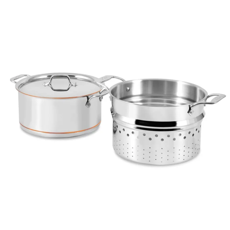 All-Clad Copper Core 5-Ply Bonded 15 Piece Cookware Set |