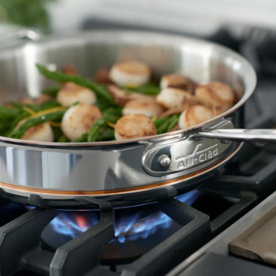 All-Clad Copper Core 5-Ply Bonded 15 Piece Cookware Set |
