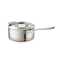 All-Clad Copper Core 5-ply Bonded Cookware, Sauce Pan 3 Quart |