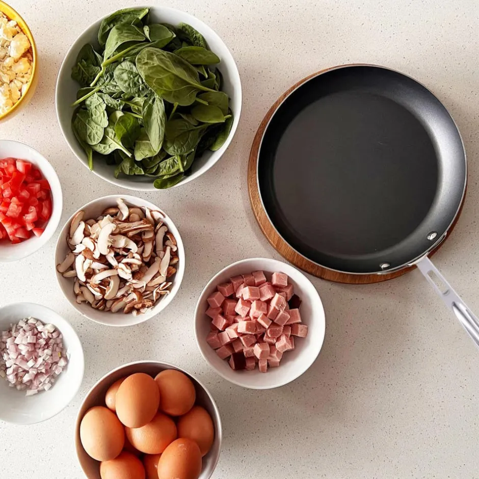 All-Clad Copper Core Pro Nonstick 5-ply Bonded Cookware, Fry Pan Set, 8 and 10 inch