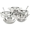 All-Clad D5 - 5-ply Bonded Stainless Steel Cookware Set |