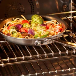 All-Clad D5 Brushed Pro Nonstick 5-ply Bonded Cookware, Fry Pan, 12 inch
