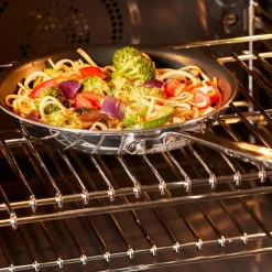 All-Clad D5 Polished Pro Nonstick 5-ply Bonded Cookware, Egg Perfect Pan, 9 inch