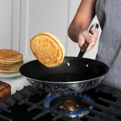 All-Clad D3 Pro Nonstick 3-ply Bonded Cookware, Fry Pan with Lid, 12 inch