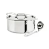 All-Clad D5 Stainleess Polished 5-ply Bonded Soup Pot 6 Quart |