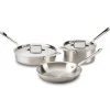 All-Clad D5 Stainless 5 Piece Cookware Set | 5 Piece Pan Set |
