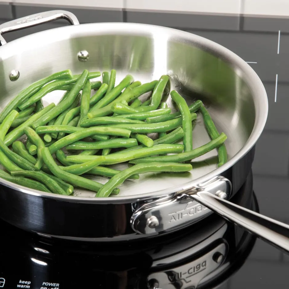 All-Clad D5 Stainless 5 Piece Cookware Set | 5 Piece Pan Set |