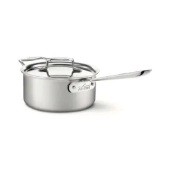 All-Clad D5 Stainless Brushed 5-ply Bonded Stainless Steel Pot 3 Qt |