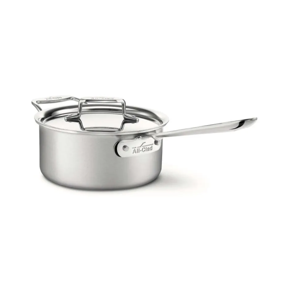 All-Clad D5 Stainless Brushed 5-ply Bonded Stainless Steel Pot 3 Qt |