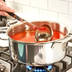 All-Clad D3 Stainless Everyday 3-ply Bonded Cookware, Stockpot with lid, 6 quart