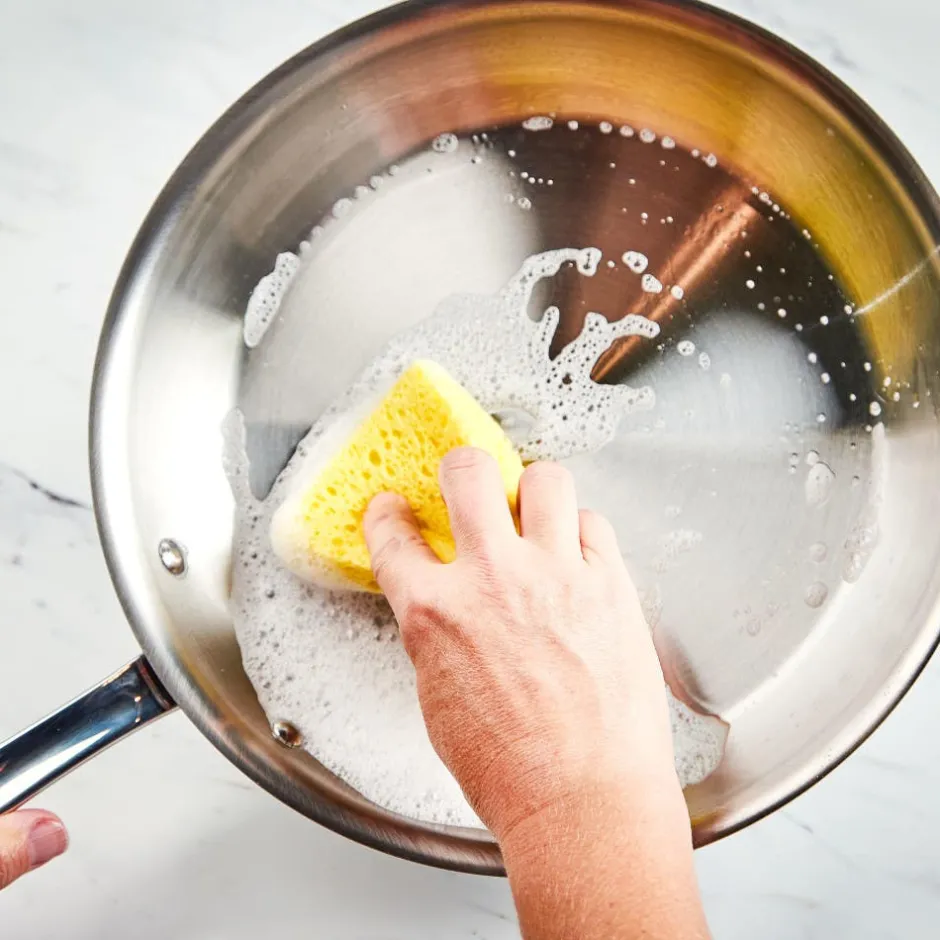 All-Clad D3 Stainless Everyday 3-ply Bonded Cookware, Fry Pan Set, 10.5 and 12.5 inch
