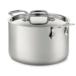 All-Clad D5 Stainless 5-Ply 12 Quart Stock Pot with Lid |