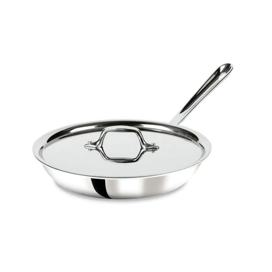 All-Clad D3 Stainless 3-Ply Bonded 10 Inch Skillet with Lid |