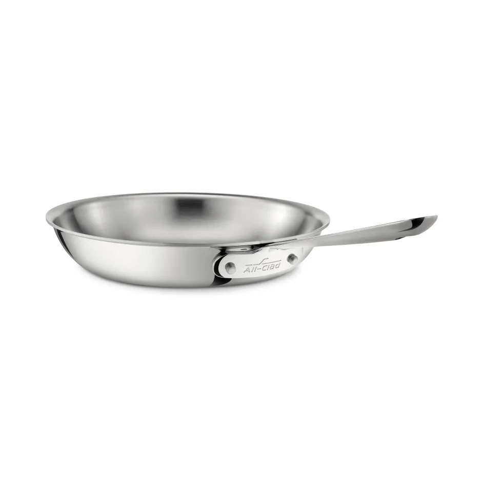 All-Clad D3 Stainless 3-ply Bonded Cookware, Fry Pan, 10 inch