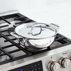 All-Clad D3 Stainless 3-ply Bonded Cookware Cassoulet, 2 quart
