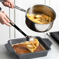 All-Clad D3 Stainless 3-Ply Bonded Cookware, Sauce Pan with Lid, 3 quart