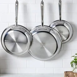 All-Clad D3 Stainless 3-ply Bonded Cookware Set, 14 piece Set