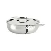 All-Clad D5 Stainless 5-ply Cookware, Essential Saute Pan, 6 Quart |