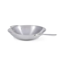 All-Clad D5 Stainless Polished 5-ply Bonded Cookware, Wok, 14 inch