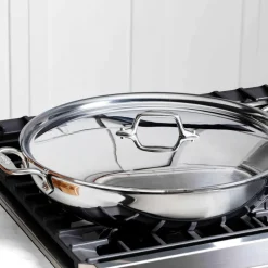 All-Clad D3 Stainless Sunday Supper Pan with Lid, 7 quart |