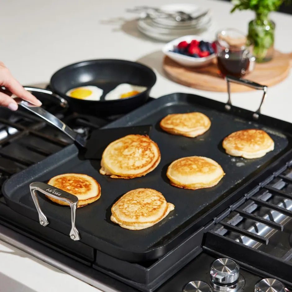 All-Clad Double Burner Griddle / NS Pro for Bigger Breakfasts