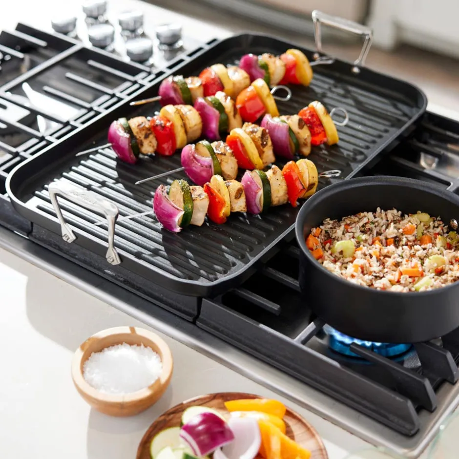 All-Clad Double Burner Grill / Ultimate Grilling with NS Pro
