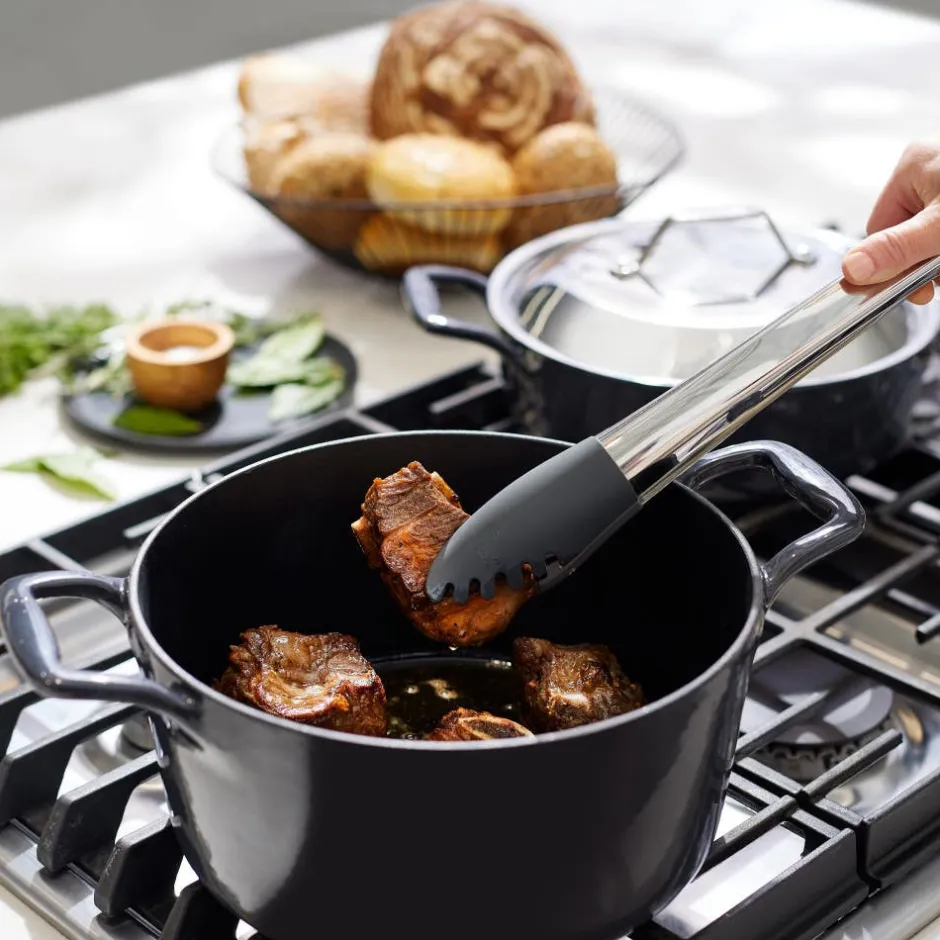 All-Clad Enameled Cast Iron, Dutch Oven with Lid, 6 quart