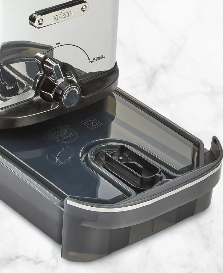All-Clad EZ Clean Deep Oil Fryer | Deep Fryer with Oil Filtration |