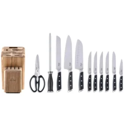 All-Clad Forged Knives | Knife Block Set | 12 pc Knife Set |