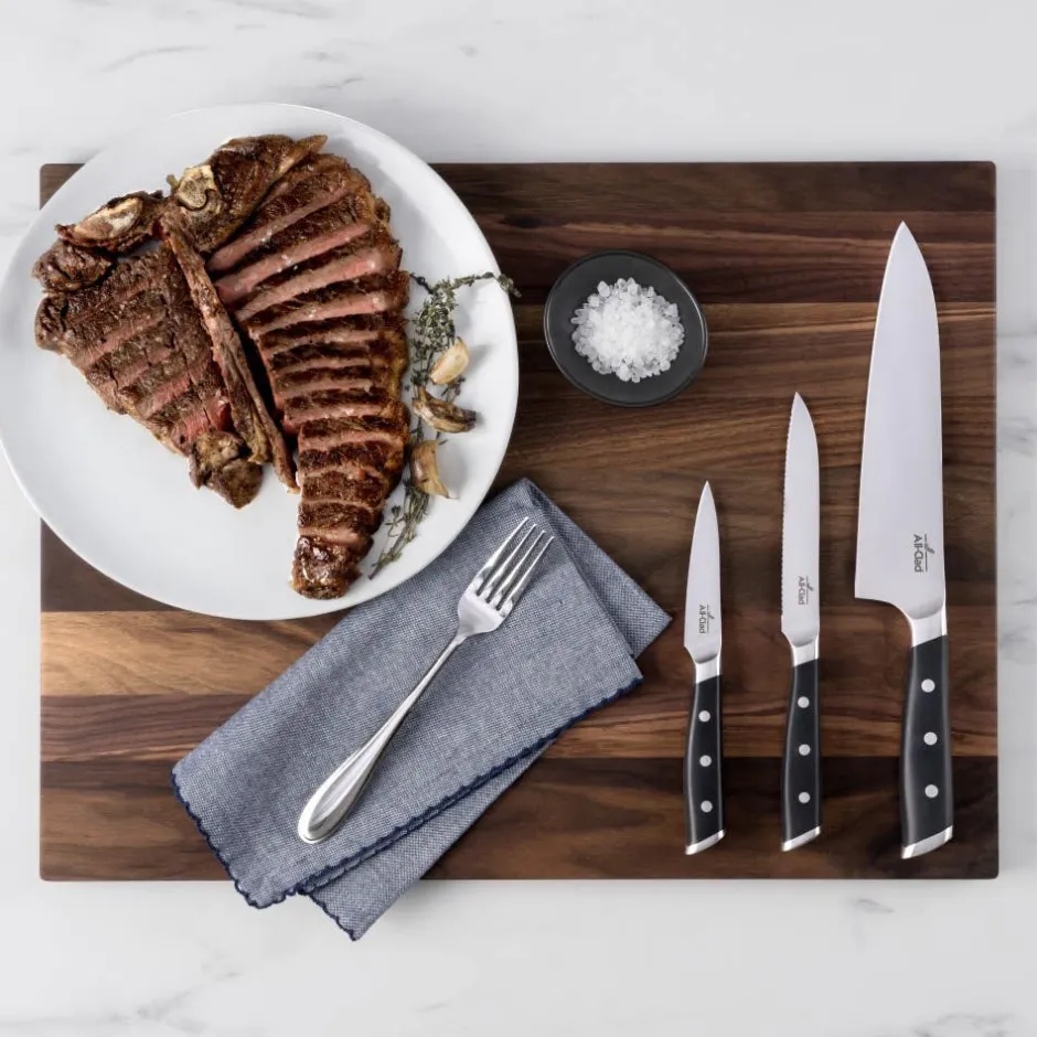 All-Clad Forged Knives | Starter Knife Set | 3 Piece Knife Set |