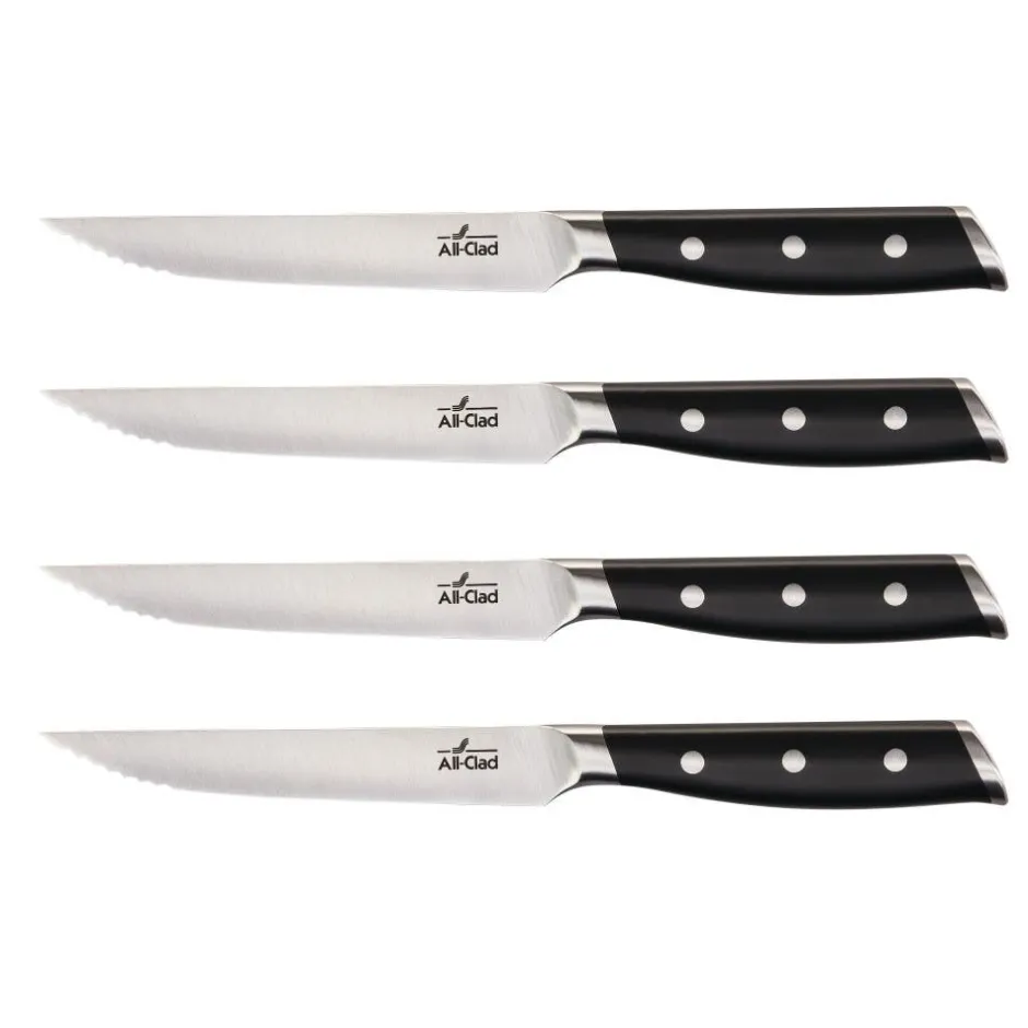 All-Clad Forged Knives | Steak Knife Set | 4 Piece Set |