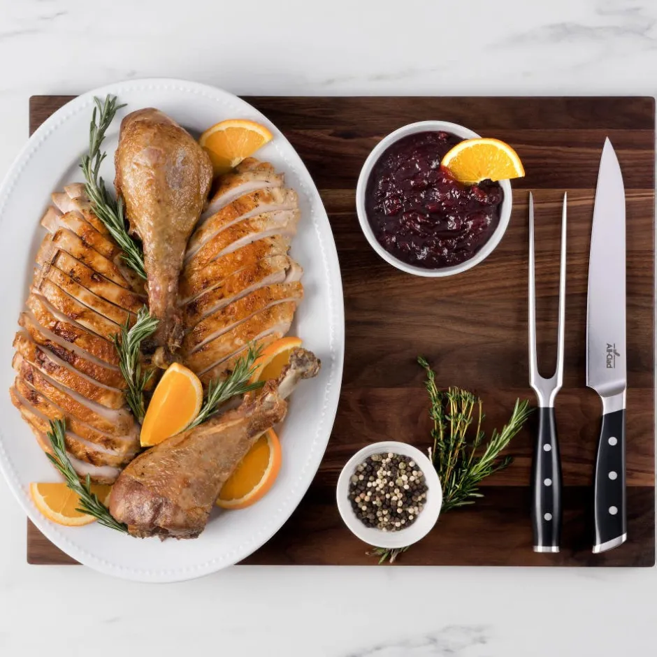 All-Clad Forged Knives Carving Set, 8 inch Knife & 6 inch Fork |