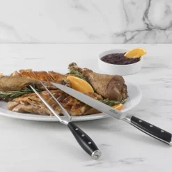 All-Clad Forged Knives Carving Set, 8 inch Knife & 6 inch Fork |