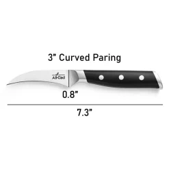 All-Clad Forged Knives, Curved Paring Knife, 3 inch |