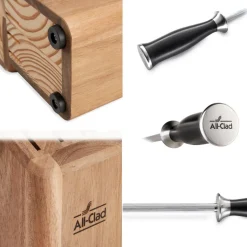 All-Clad Forged Knives, Knife Block Set, 7 Piece |