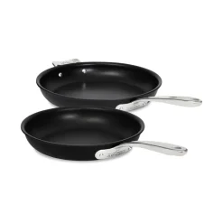 All-Clad Fry Pan Set / 10-inch and 12-inch Nonstick Perfection by NS Pro