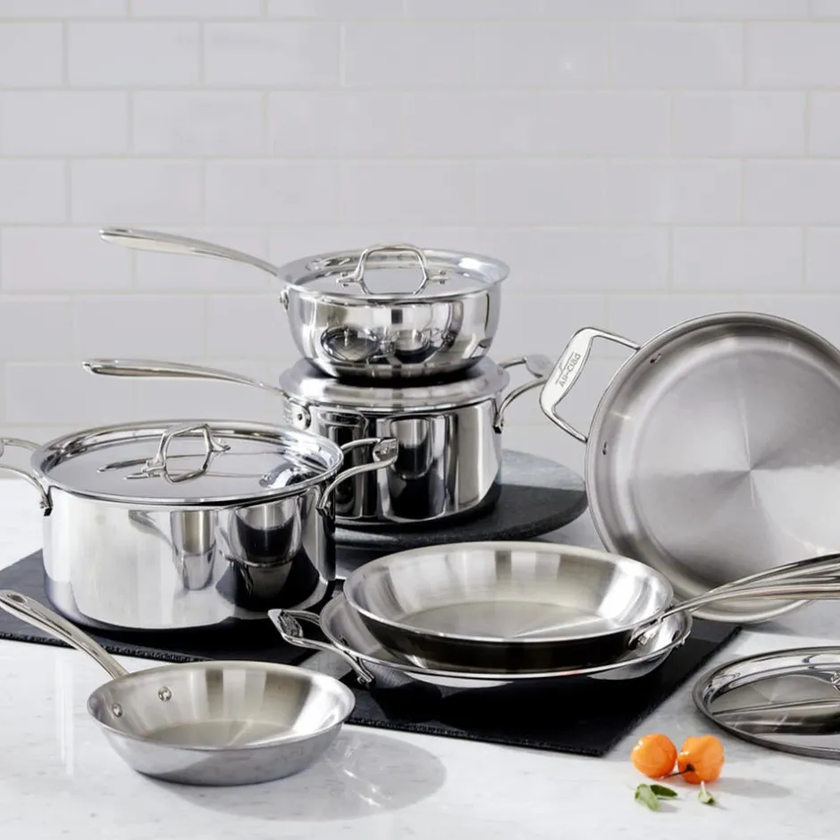 All-Clad G5® Graphite Core Stainless Steel 10 Piece Set |