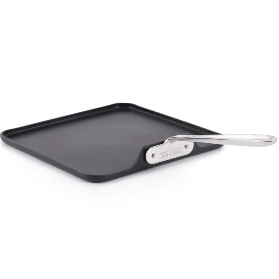 All-Clad HA1 Expert Cookware, Nonstick Square Griddle, 11 inch
