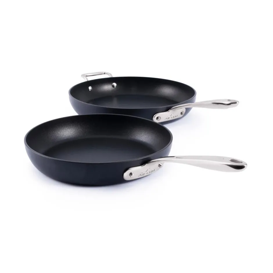 All-Clad HA1 Expert Cookware, Nonstick 2 Piece Fry Set, 10 & 12 inch