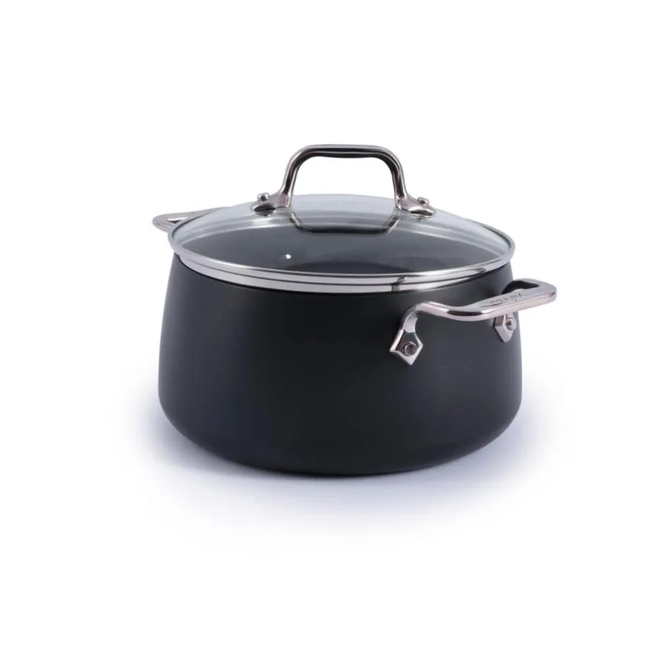 All-Clad HA1 Expert Cookware, Nonstick Soup Pot with Lid, 4 quart
