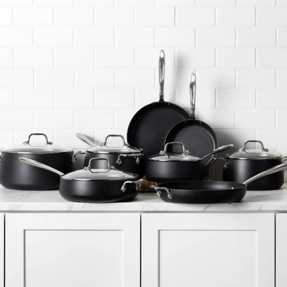 All-Clad HA1 Expert Nonstick Cookware Set, 7 Piece