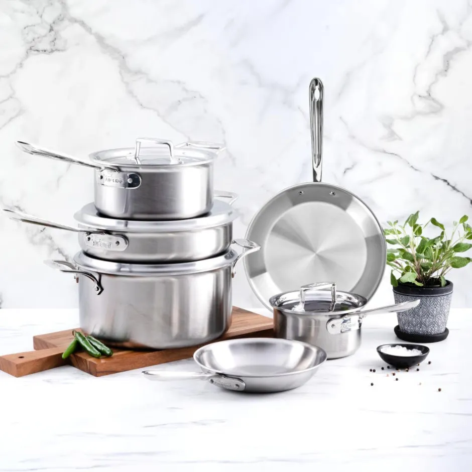 All-Clad 10-Inch BD5 Stainless Steel Fry Pan I