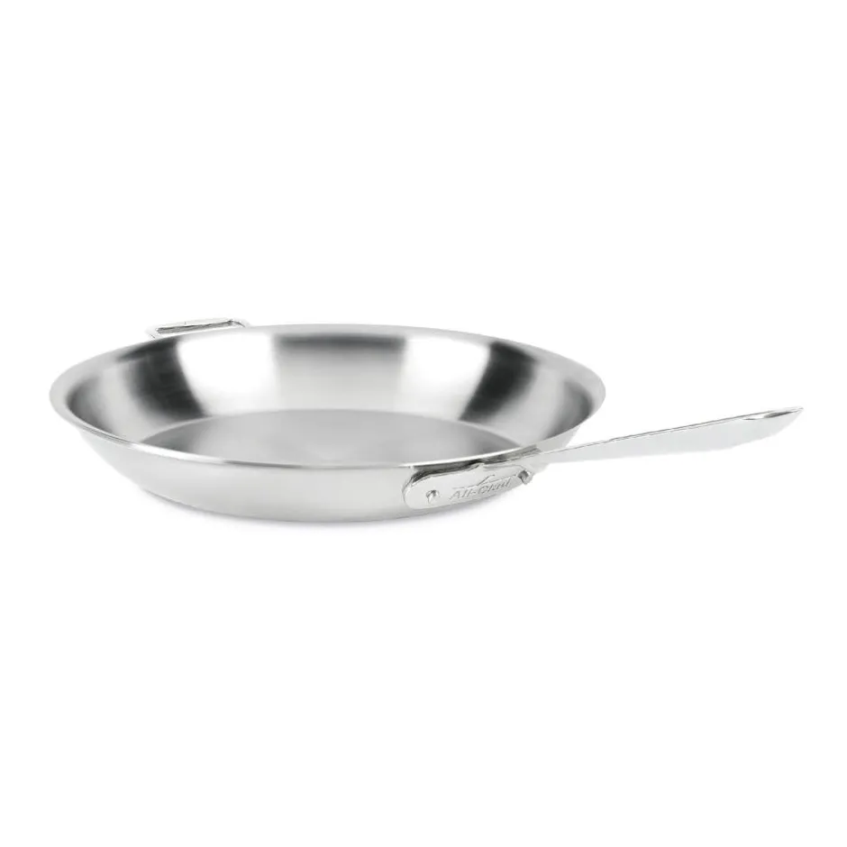 All-Clad 14-Inch Fry Pan / D5 Polished Stainless Steel Perfection