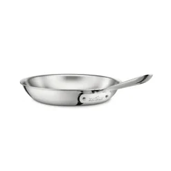 All-Clad 8-Inch Fry Pan / D5 Polished Stainless Steel Compact Cooking