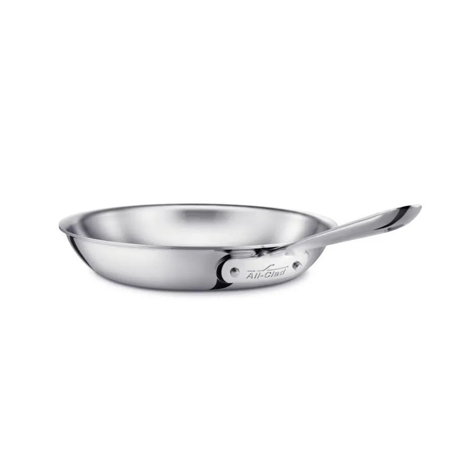 All-Clad 10-Inch Fry Pan / D5 Polished Stainless Steel Precision Cooking