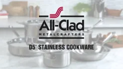 All-Clad 10-Inch Fry Pan / D5 Polished Stainless Steel Precision Cooking