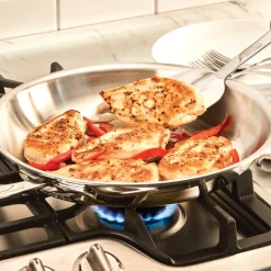 All-Clad 12-Inch Fry Pan / D5 Polished Stainless Steel Masterpiece